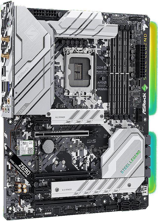 ASRock Z690 STEEL LEGEND WIFI 6E/D5 LGA 1700 ATX Intel Motherboard