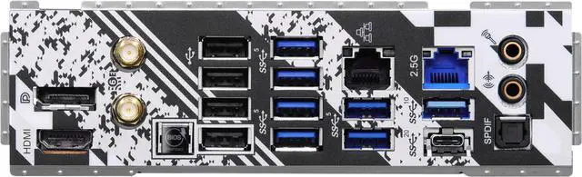 Alt view image 3 of 4 - ASRock X670E Steel Legend AM5 ATX Motherboard. 4xDDR5 slots, PCIE 5.0X16, AMD Cross Fire, QuadM.2 slots, Dual LAN ports 1GB and 2.5GB , WIFI-6E,7.1 HD audio, HDMI 2.1, DP 1.4 ports