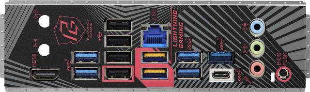 Alt view image 4 of 7 - ASRock B650 PG LIGHTING AM5 ATX Motherboard, 4 slots DDR5, PCIE 4.0 x16, 3 M.2 slots, 2.5Gb Lan, 7.1 Nahimic Audio , Rear USB3.2 Gen2X2 Type_C , 14+2+1 Power Phase, AMD CrossFire.