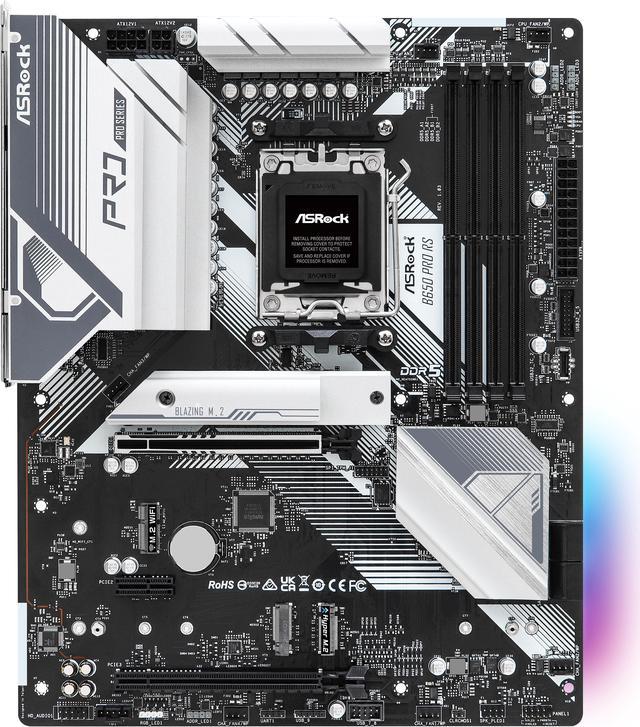 ASRock PRO B650 PRO RS AM5 ATX Mainboard , 4 slots DDR5, PCIE 4.0