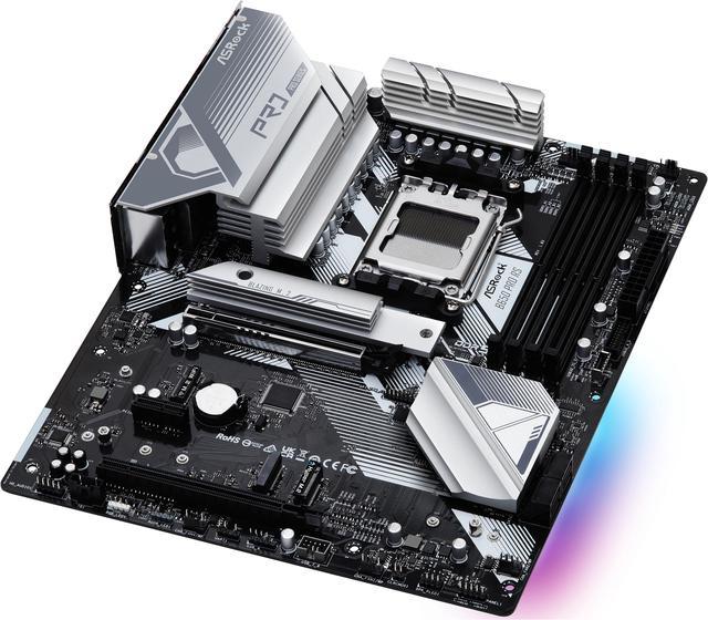 Open Box: ASRock PRO B650 PRO RS AM5 ATX Mainboard , 4 slots DDR5