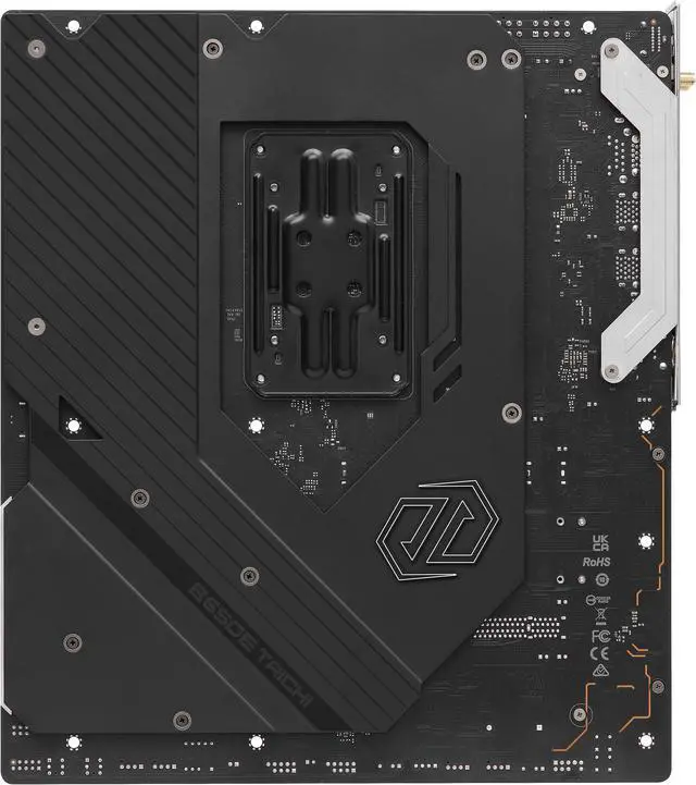 Alt view image 5 of 7 - ASRock B650E TAICHI AM5 EATX Motherboard, 4 slots DDR5, PCIE 5.0 x16,  3 M.2 slots,  2.5Gb Lan,WIFI 6E,  HDMI 2.1 port, 5.1 audio ALC4082, 2 USB4 Thunderbolt Type-C  24+2+1 Power Phase, 8 layer PCB