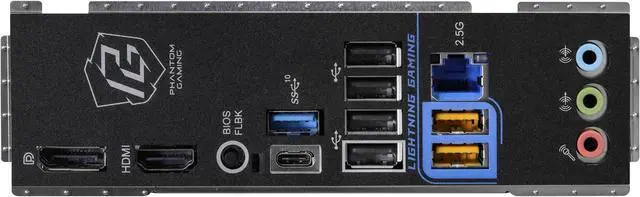 Alt view image 5 of 5 - ASRock B650M PG RIPTIDE AM5 Micro-ATX Motherboard, 4 slots DDR5, 2 PCIe 4.0 x16, HDMI 2.1 Port, 2.5Gb LAN, Dual M.2 Slots, 7.1 Nahimic Audio, USB3.2 Gen2 Type-C, 12+2+1 Power Phase, AMD CrossFire