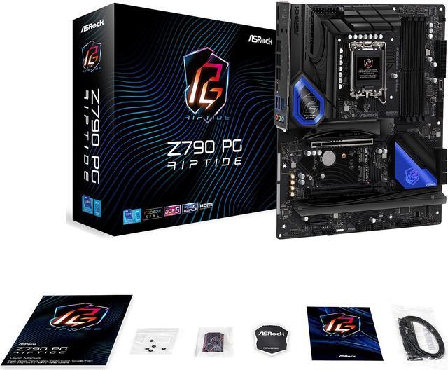 Alt view image 8 of 8 - ASRock Z790 PG RIPTIDE Intel LGA1700 (14th,13th,12th Gen) ATX Motherboard, 4 slots DDR5, PCIE 5.0 x16, 5 Hyper M.2 slots, 2.5Gb Lan, 7.1 Nahimic Audio, Front USB3.2 Gen2X2 Type_C, 14+1+1 Power Phase
