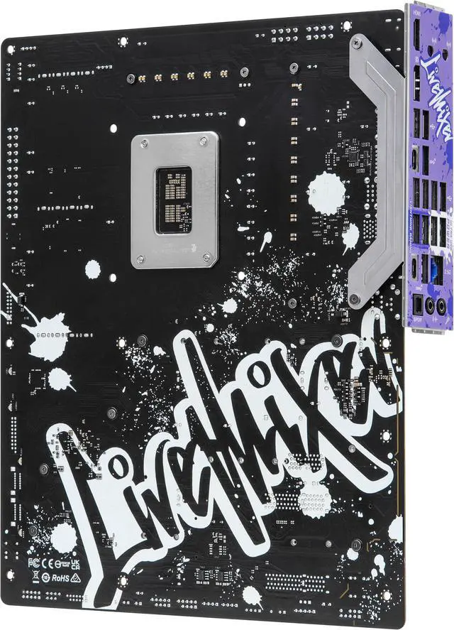 Alt view image 7 of 7 - ASRock Z790 LiveMixer Intel LGA1700 (14th,13th,12th Gen) ATX Mainboard, 4 slots DDR5, PCIE 5.0 x16, 2.5Gb Lan, 7.1 Nahimic Audio, Front USB3.2 Gen2X2 Type_C, 14+1+1 Power Phase, AMD Crossfire support