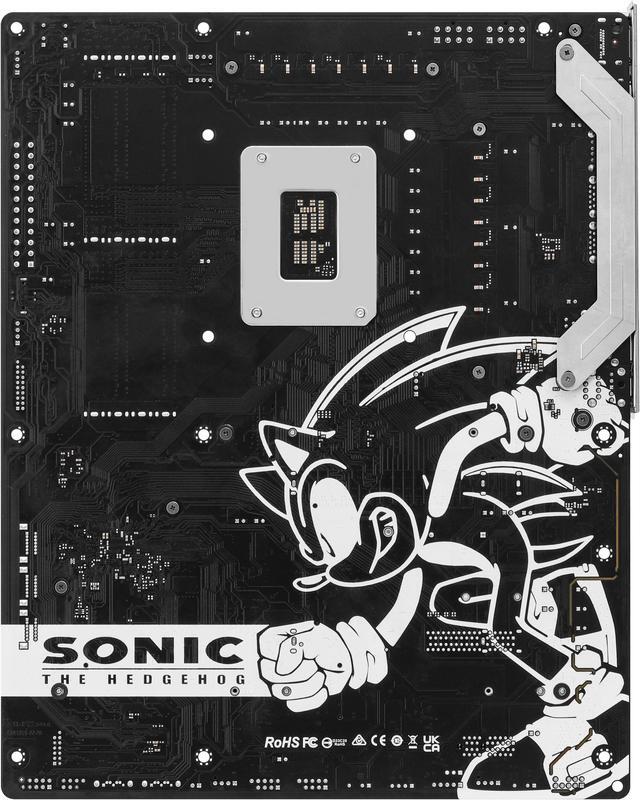 Alt view image 5 of 6 - ASRock Z790 PG SONIC Intel LGA1700 (14th,13th,12th Gen) ATX Motherboard, 4 slots DDR5, PCIE 5.0 x16, 5 M.2 slots, 2.5Gb Lan, 7.1 Nahimic Audio, Front USB3.2 Gen2X2 Type_C, 14+1+1 Power Phase