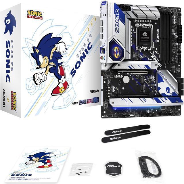 Alt view image 7 of 6 - ASRock Z790 PG SONIC Intel LGA1700 (14th,13th,12th Gen) ATX Motherboard, 4 slots DDR5, PCIE 5.0 x16, 5 M.2 slots, 2.5Gb Lan, 7.1 Nahimic Audio, Front USB3.2 Gen2X2 Type_C, 14+1+1 Power Phase