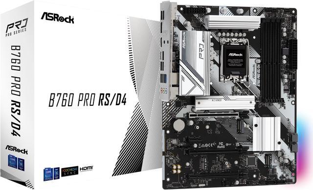 ASRock B760 Pro RS LGA 1700 DDR4 ATX motherboard - Newegg