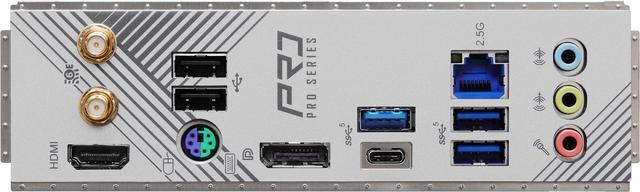 ASRock B760M Pro RS/D4 WiFi LGA 1700 DDR4 Micro ATX Motherboard 