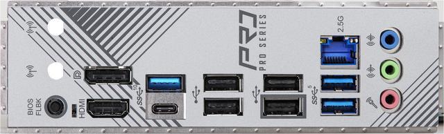 Alt view image 6 of 6 - ASRock B650M PRO RS AM5 AMD B650 Micro ATX Motherboard