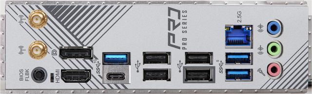 Alt view image 6 of 6 - ASRock B650M Pro RS WiFi AM5 AMD B650 Micro ATX Motherboard