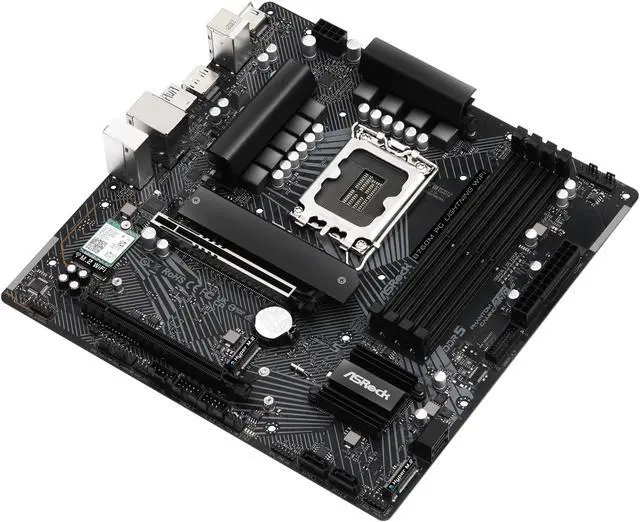 Alt view image 5 of 8 - ASRock B760M PG Lightning WiFi LGA 1700 Intel B760 Micro ATX Motherboard