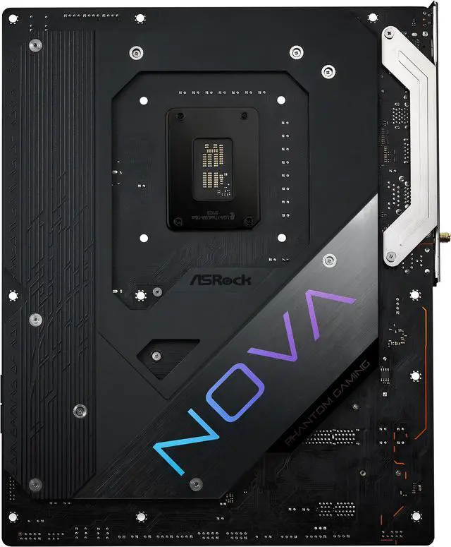 Alt view image 6 of 6 - ASRock Z790 Nova WiFi LGA 1700(14th,13th,12th Gen) Intel Z790 SATA 6Gb/s ATX DDR5 1 PCIe 5.0 x16 2.5G LAN WiFi 7 + Bluetooth Motherboards - Intel