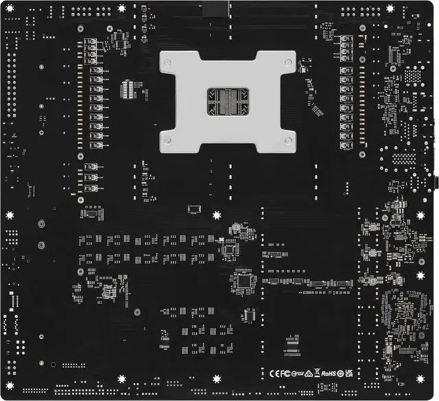 Alt view image 4 of 4 - ASRock WRX90 WS EVO SATA 6Gb/s DDR5  AMD Ryzen Threadripper PRO 7 x PCIe 5.0 x16 Slots 2 x 10 Gigabit LAN Motherboards - AMD