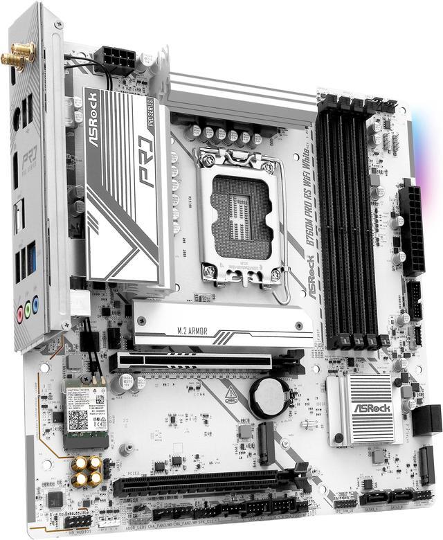 ASRock B760M Pro RS WiFi White LGA 1700 Micro ATX