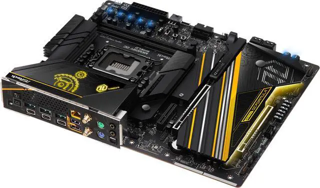 Alt view image 3 of 11 - ASRock Z890 Taichi OCF LGA 1851 Intel Z890 SATA 6Gb/s ATX Motherboard