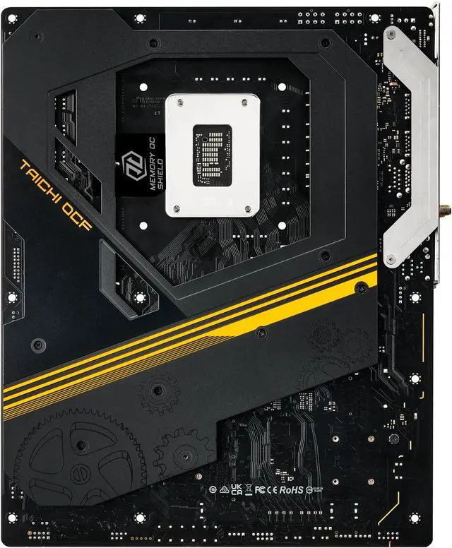 Alt view image 7 of 11 - ASRock Z890 Taichi OCF LGA 1851 Intel Z890 SATA 6Gb/s ATX Motherboard