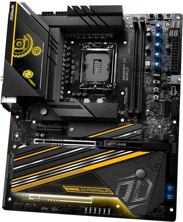 Alt view image 4 of 11 - ASRock Z890 Taichi OCF LGA 1851 Intel Z890 SATA 6Gb/s ATX Motherboard