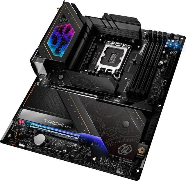 Alt view image 5 of 8 - ASRock Z890 Taichi LGA 1851 Intel Z890 ATX Motherboard