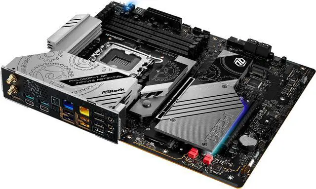 Alt view image 4 of 7 - ASRock Z890 Taichi Lite LGA 1851 Intel Z890 ATX Motherboard