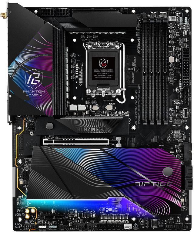 Alt view image 7 of 8 - ASRock Z890 Riptide WiFi LGA 1851 Intel Z890 ATX Motherboard