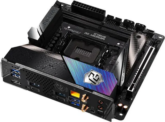 Alt view image 5 of 11 - ASRock Z890I Nova WiFi LGA 1851 Intel Z890 Mini ITX Motherboard