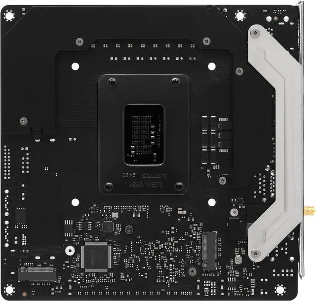 Alt view image 10 of 11 - ASRock Z890I Nova WiFi LGA 1851 Intel Z890 Mini ITX Motherboard