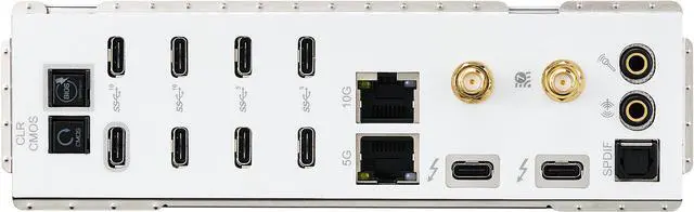 Alt view image 9 of 9 - Z890 Taichi AQUA LGA 1851 Intel Z890 SATA 6G/s EATX Motherboard