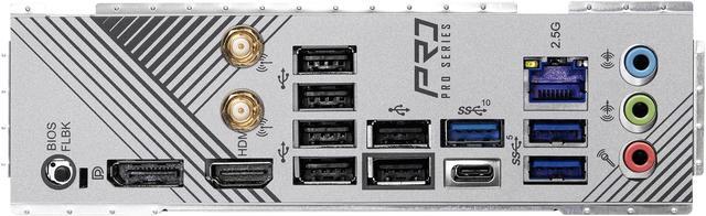 Alt view image 6 of 8 - ASRock B650 Pro RS WiFi AM5 AMD B650 ATX Motherboard
