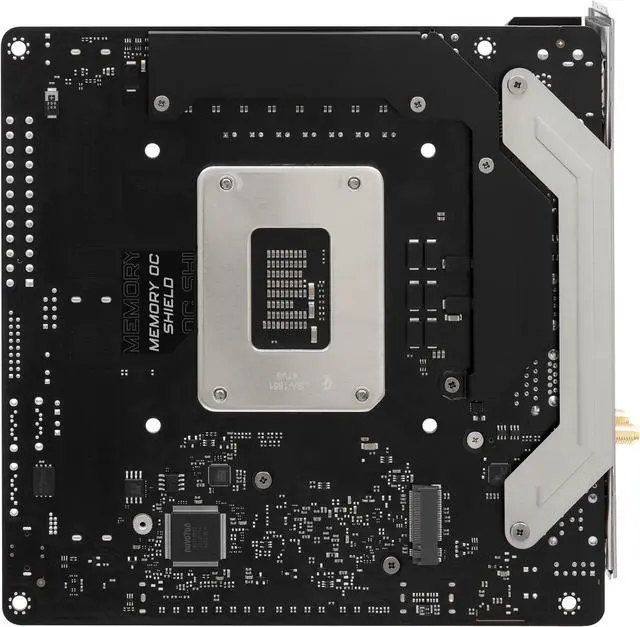 Alt view image 6 of 8 - ASRock B860I Lightning WiFi LGA 1851 Intel B860 SATA 6Gb/s Intel Core Ultra DDR5 Mini ITX Motherboard