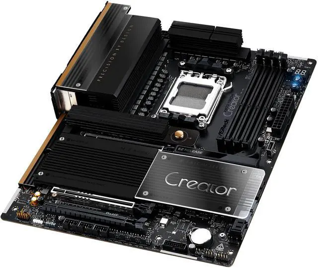 Alt view image 6 of 10 - ASRock X870 TAICHI CREATOR AM5 AMD X870 ATX Motherboard