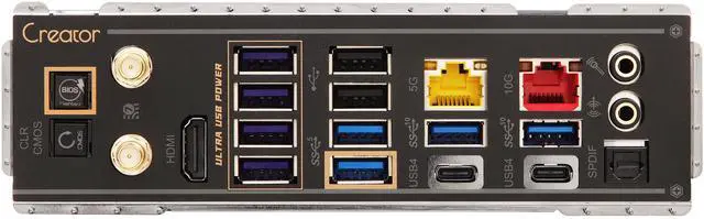 Alt view image 4 of 10 - ASRock X870 TAICHI CREATOR AM5 AMD X870 ATX Motherboard