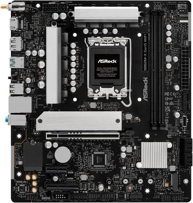 ASRock B860M-X GEN5 WIFI LGA 1851 Intel B860 SATA 6Gb/s DDR5 Intel