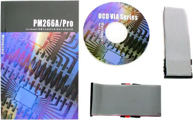 Alt view image 3 of 4 - Albatron PM266A PRO Socket 478 VIA P4M266A Micro ATX Intel Motherboard