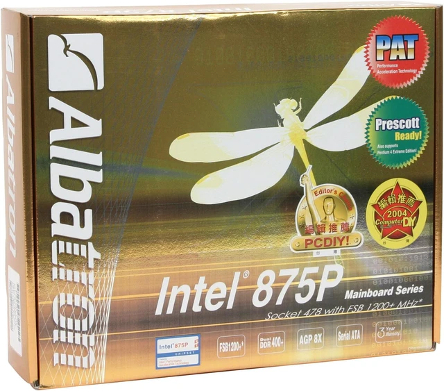 Albatron PX875P PRO Socket 478 ATX Intel Motherboard - Newegg.com