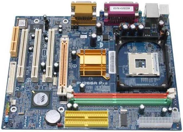 Alt view image 2 of 4 - Albatron PM266A Pro(V2.0) Socket 478 VIA P4M266A Micro ATX Intel Motherboard