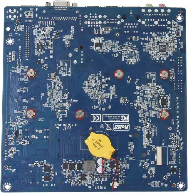Alt view image 4 of 5 - Giada MI-D2550GT-M Intel Atom D2550 Intel NM10 Mini ITX Motherboard / CPU / VGA Combo