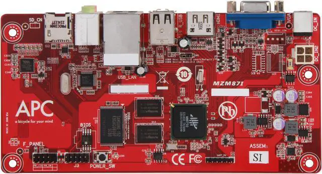 Alt view image 3 of 5 - Avatar APC 8750 v2 WM8750 Processor (ARMv6) ARM1176JZF @800Mhz Motherboard / CPU Combo