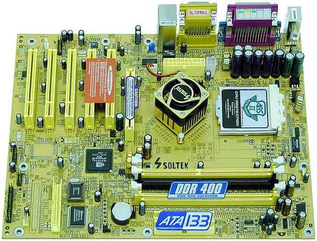 Alt view image 2 of 4 - SL-75FRN2-L 462(A) NVIDIA nForce2 Ultra 400 ATX AMD Motherboard