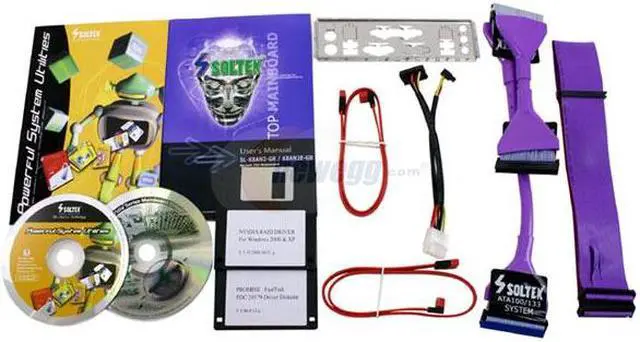 Alt view image 3 of 4 - SOLTEK SL-K8AN2E-GR 754 NVIDIA nForce3 250Gb ATX AMD Motherboard