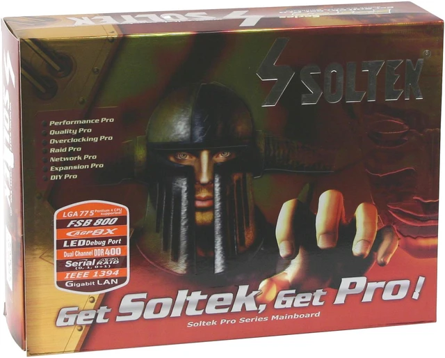 SOLTEK SL-865Pro-775 LGA 775 ATX Intel Motherboard - Newegg.com