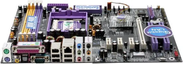 Main image of SOLTEK SL-NF4Pro-939 939 NVIDIA nForce4 ATX AMD Motherboard