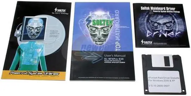 Alt view image 4 of 5 - SOLTEK SL-NF4Pro-939 939 NVIDIA nForce4 ATX AMD Motherboard