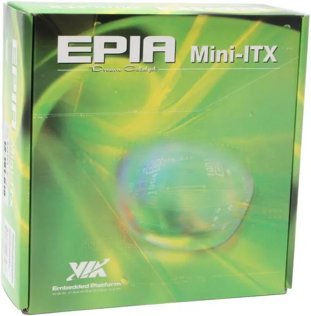Alt view image 5 of 5 - VIA EPIA-EN12000EG 1.2GHz VIA C7 nanoBGA2 Embedded Processor VIA CN700 Mini ITX Motherboard / CPU Combo