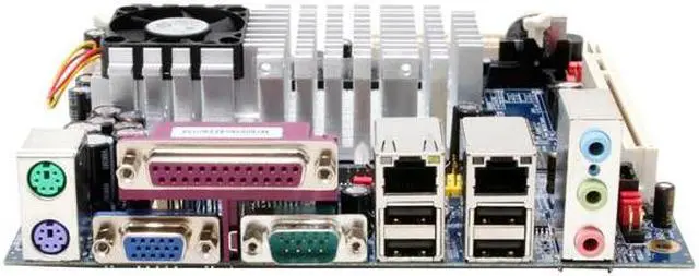 Alt view image 2 of 5 - VIA / VPSD EPIA-EK10000G 1.0GHz VIA Luke CoreFusion Processor Mini ITX Motherboard / CPU Combo