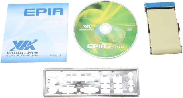Alt view image 4 of 5 - VIA / VPSD EPIA-EK10000G 1.0GHz VIA Luke CoreFusion Processor Mini ITX Motherboard / CPU Combo