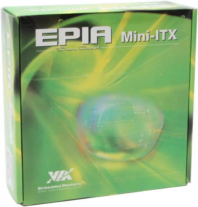 Alt view image 5 of 5 - VIA / VPSD EPIA-EK10000G 1.0GHz VIA Luke CoreFusion Processor Mini ITX Motherboard / CPU Combo
