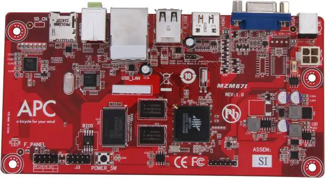 Alt view image 3 of 5 - Avatar APC 8750 WM8750 Processor (ARMv6) - ARM1176JZF @800Mhz 6.69" x 3.35" Motherboard / CPU Combo