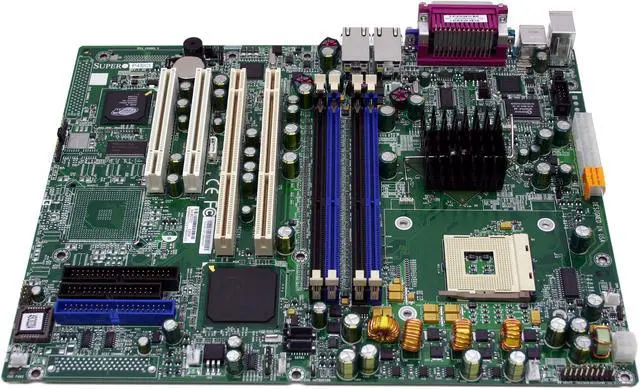 Alt view image 2 of 6 - SUPERMICRO MBD-P4SCi-O ATX Server Motherboard 478 Intel E7210