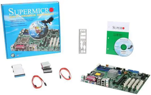 Alt view image 5 of 5 - SUPERMICRO PDSLA LGA 775 Intel 945G ATX Intel Pentium 4/Pentium 4 EE/Pentium D/Celeron D Server Motherboard